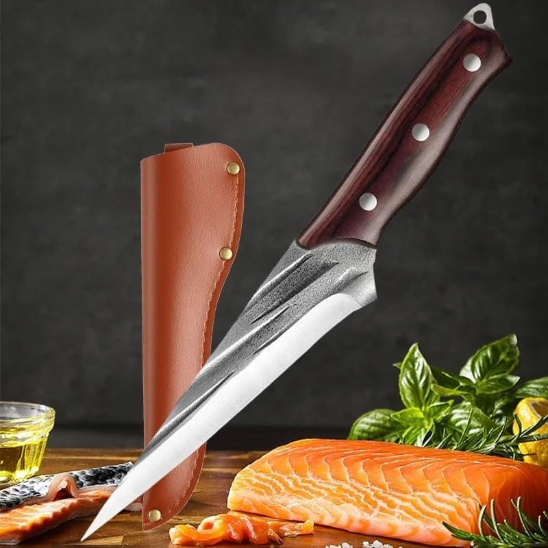 meat-cleaver-5-2-inch-boning-knife-stainless-steel-hande-forged-slaughtering-sheep-meat-cutting-knives-wood-handle-with-cover