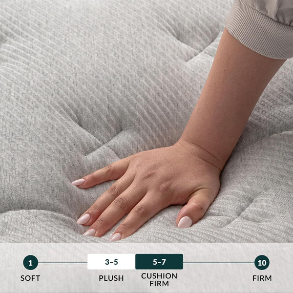 Leesa Oasis Chill 13.5" Hybrid Mattress, Cushion Firm, Queen/Certipur-Us Certified Foam /120-Night Trial4