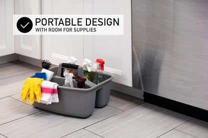 Rough and Rugged All-Purpose Cleaning Caddy, Grey/Black 2 Count (CD0170)5