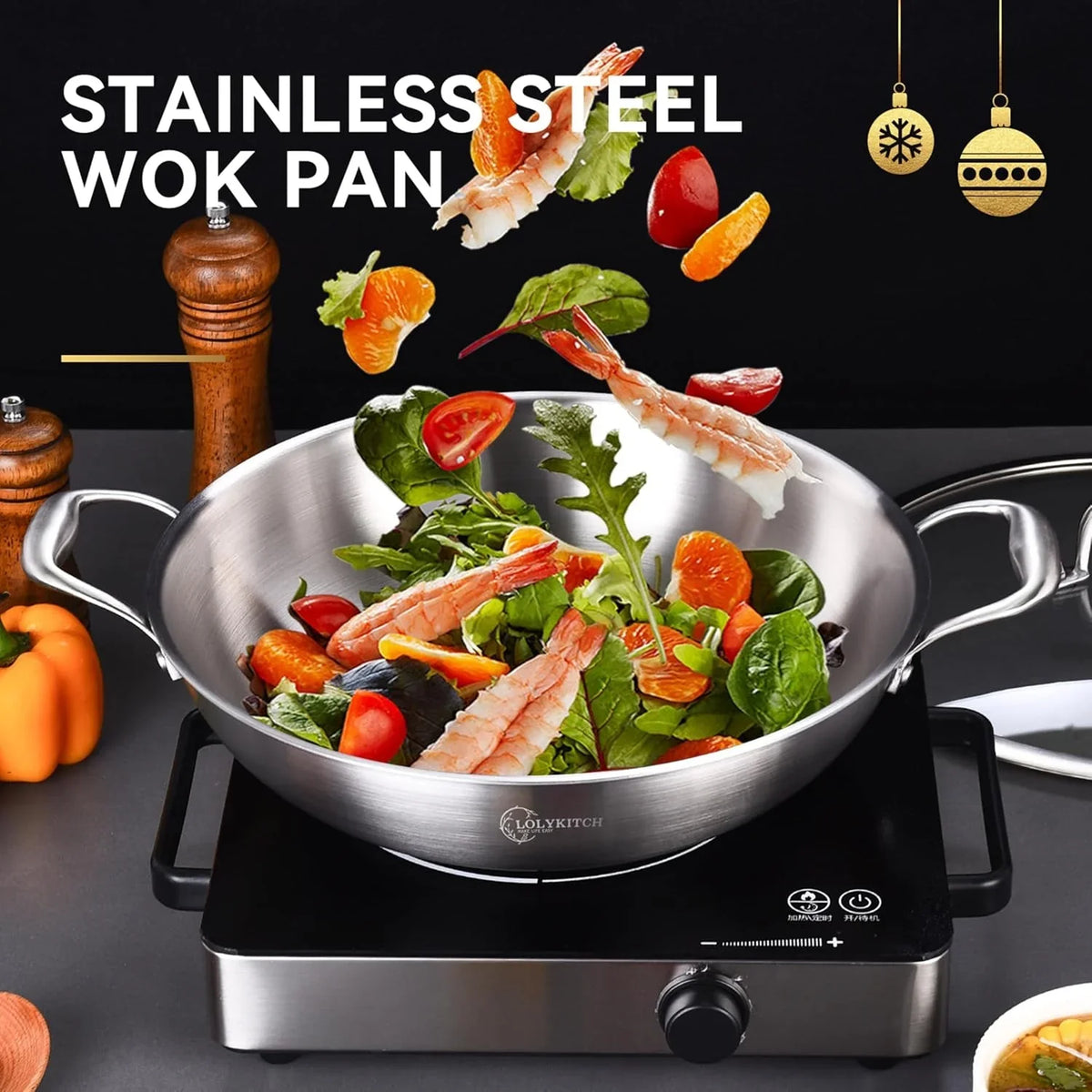 14-5-inch-stainless-steel-wok-jumbo-cooker-dual-handles-large-uncoated-tri-ply-stir-fry-pan-everyday-cooking-wok-for-induction-flat-bottom-pfoa-free-6-8-servings