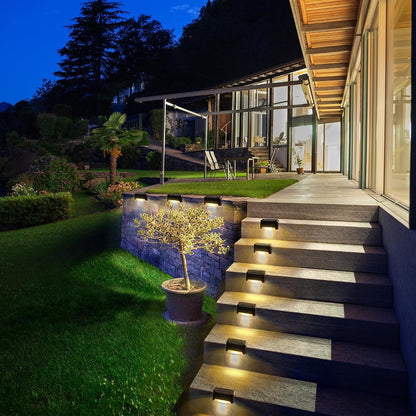 Solar Deck Lights 12 Pack, Waterproof Led Lights, Warm White5