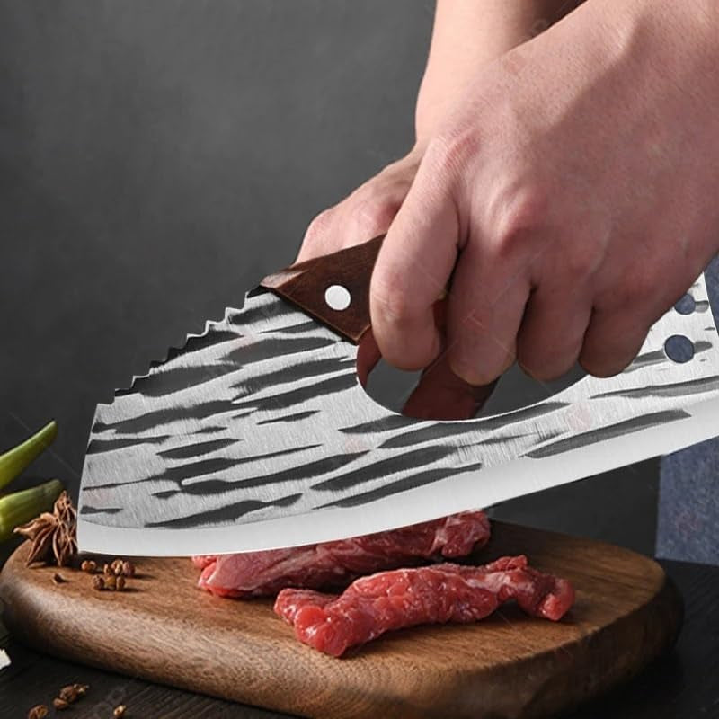 meat-cleaver-handmade-forged-stainless-steel-butcher-knives-household-fruit-vegetable-knife