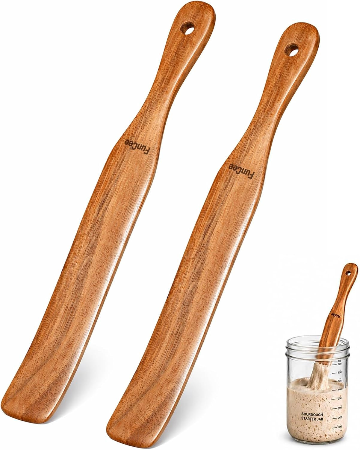 2-pack-wooden-spurtle-for-sourdough-starter-mixing-reaching-bottom-of-jar-dough-whisk-long-handle-jar-spatula-spurtles-kitchen-tools-teak-wood-kitchen-utensils-kit-for-baking-cooking