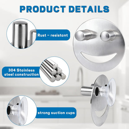 Stainless Steel Sponge Holder for Scrub Daddy Mommy Sponge, Bathroom Kitchen Sink Caddy Organizer Storage with Suction Cup, Dishwasher Safe, Keep Sponge Dry, Silver, 1-Pack3