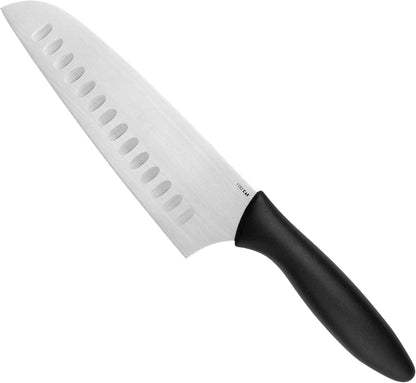 6.5” Santoku Knife, Black, 6.5 Inch Santoku Blade2