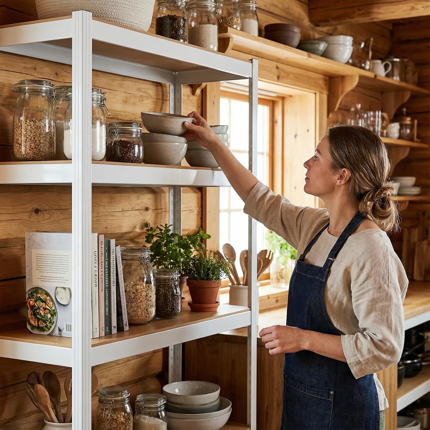 5-tier-white-shelving-unit-adjustable-metal-storage-utility-rack