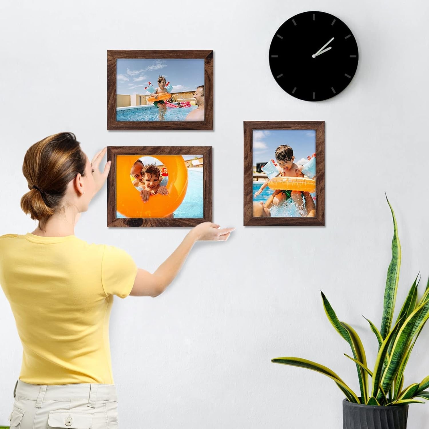 5x7-picture-frame-brown-set-of-12-multi-rustic-walnut-wood-color-5-by-7-photo-frames-bulk-for-wall-or-tabletop-display