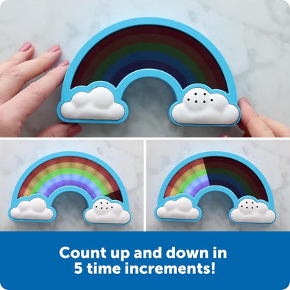 Rainbow Visual Timer | Time Management for Children, Audio and Visual Alarms, Schedule for Kids, Social Emotional Learning Skills, Countdown Timer2