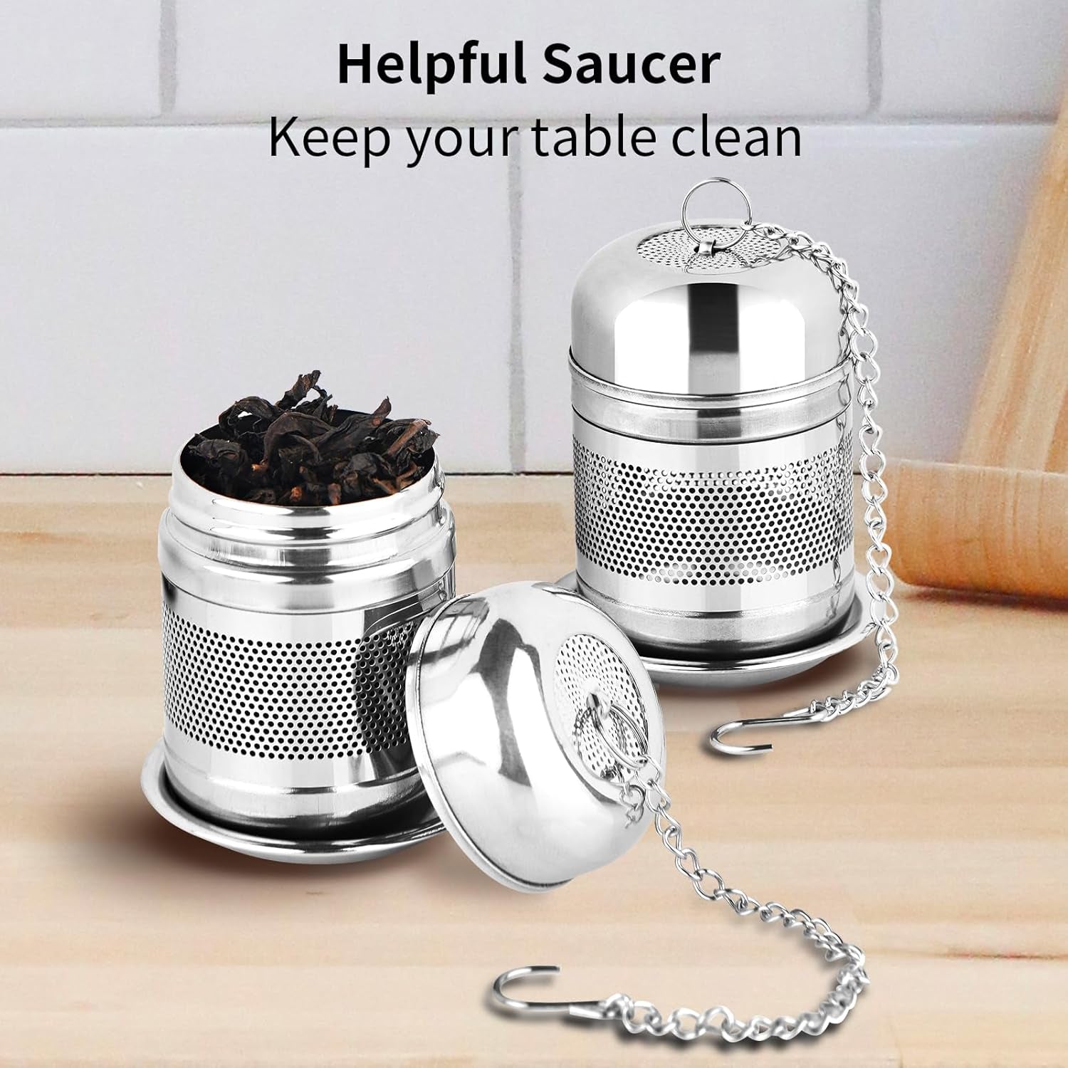 2pcs-fine-mesh-stainless-steel-tea-infusers-with-chain-hook-lid-for-loose-leaf-tea-steeping-reusable-rust-resistant-fits-most-mugs-cups-easy-to-clean