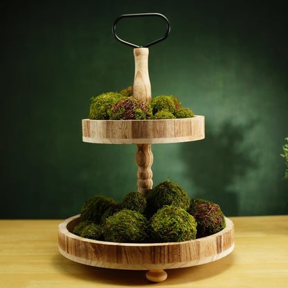 Decorative Moss Balls Set - 18Pcs Fake Moss Balls for Bowl Fillers, Centerpiece Decor, Home Decor, Vase Fillers, Wedding Decor, Table Arrangements, Coffee Accents, DIY Crafts (Mix-Set of 18)5