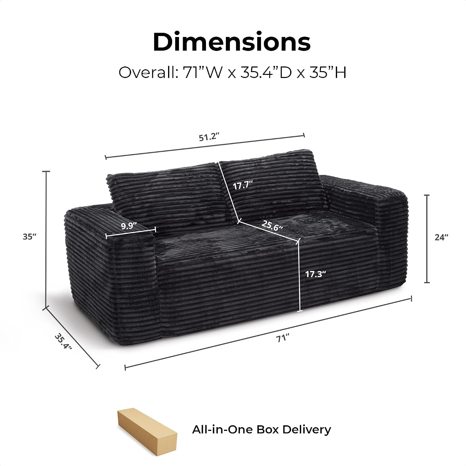 liorin-plush-71-boneless-loveseat-sofa-black-corduroy-no-assembly