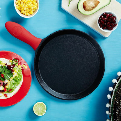 Cast Iron Comal Pan 11.5 Inch - Skillet for Roti, Tawa/Dosa Pan Pataconera, Comales Para Tortillas - Cast Iron Pizza Pan - Comal Para Tortillas Grande8