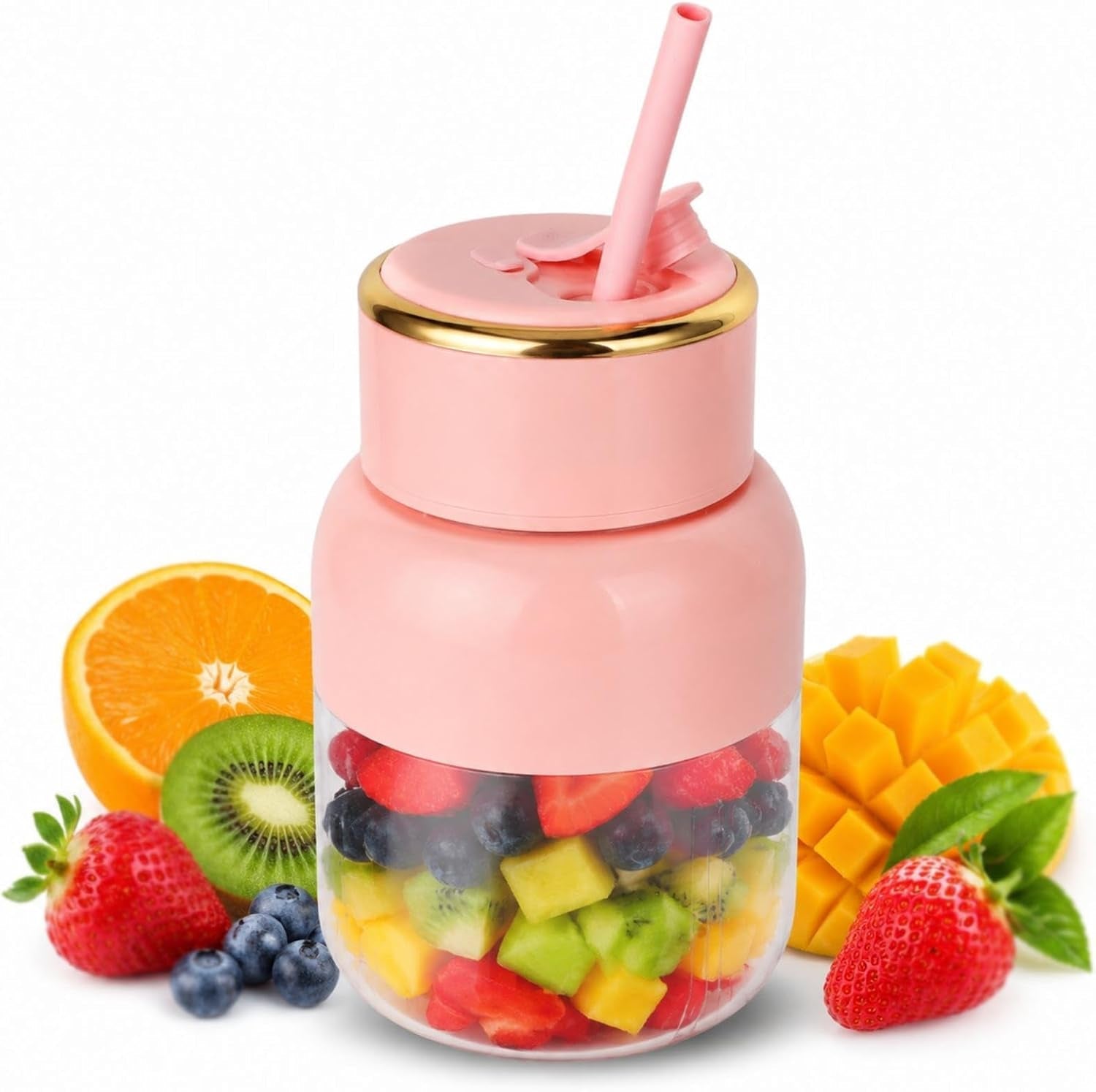 portable-blender-800ml-usb-rechargeable-smoothie-cup-bpa-free-food-grade-material-2000mah-battery-compact-11x16cm-detachable-for-easy-cleaning-includes-straw-and-usb-cable