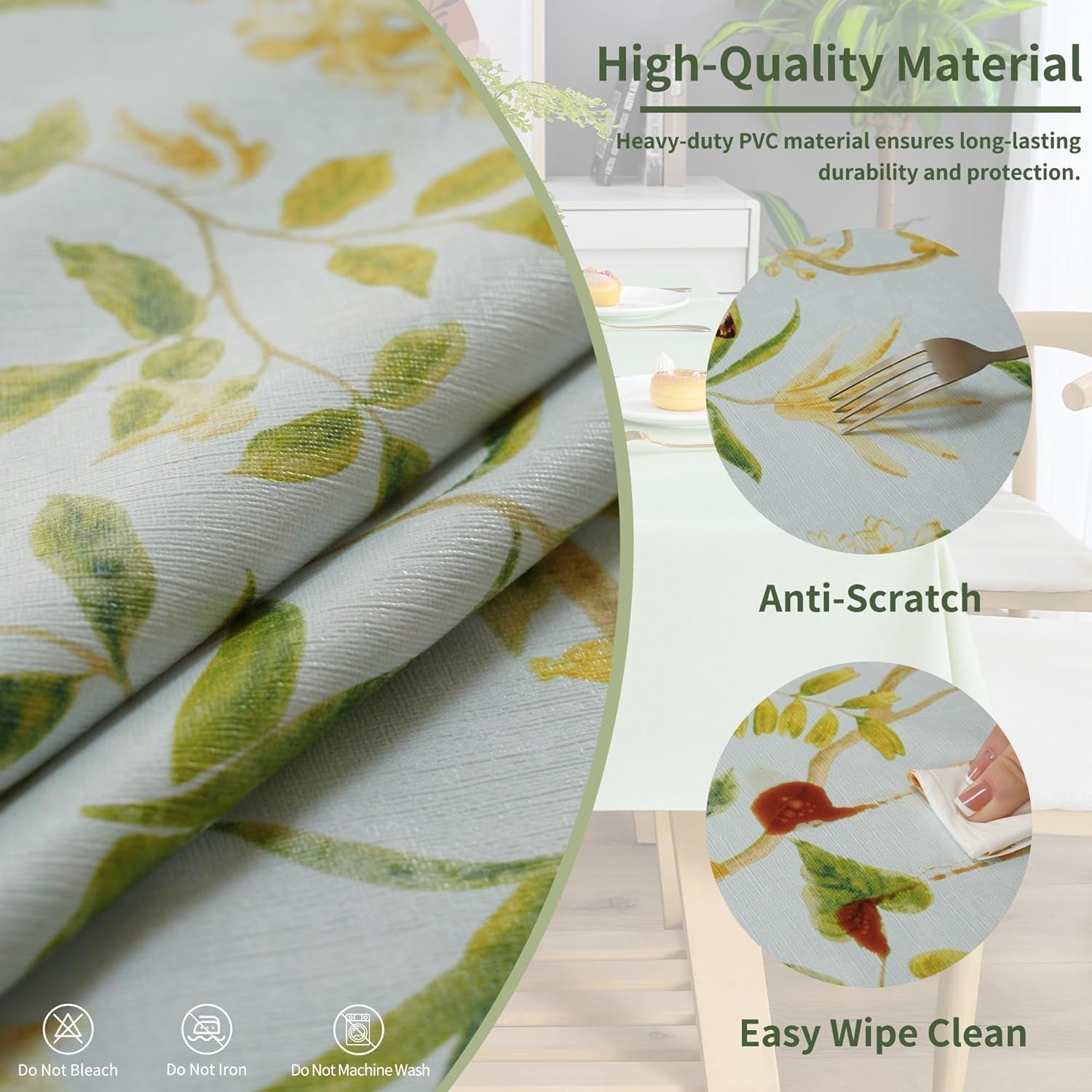 rectangle-table-cloth-100-waterproof-tablecloth-oil-proof-spill-proof-vinyl-table-cloth-wipe-clean-plastic-table-cover-for-dining-camping-indoor-and-outdoor-52-x-70-leaves