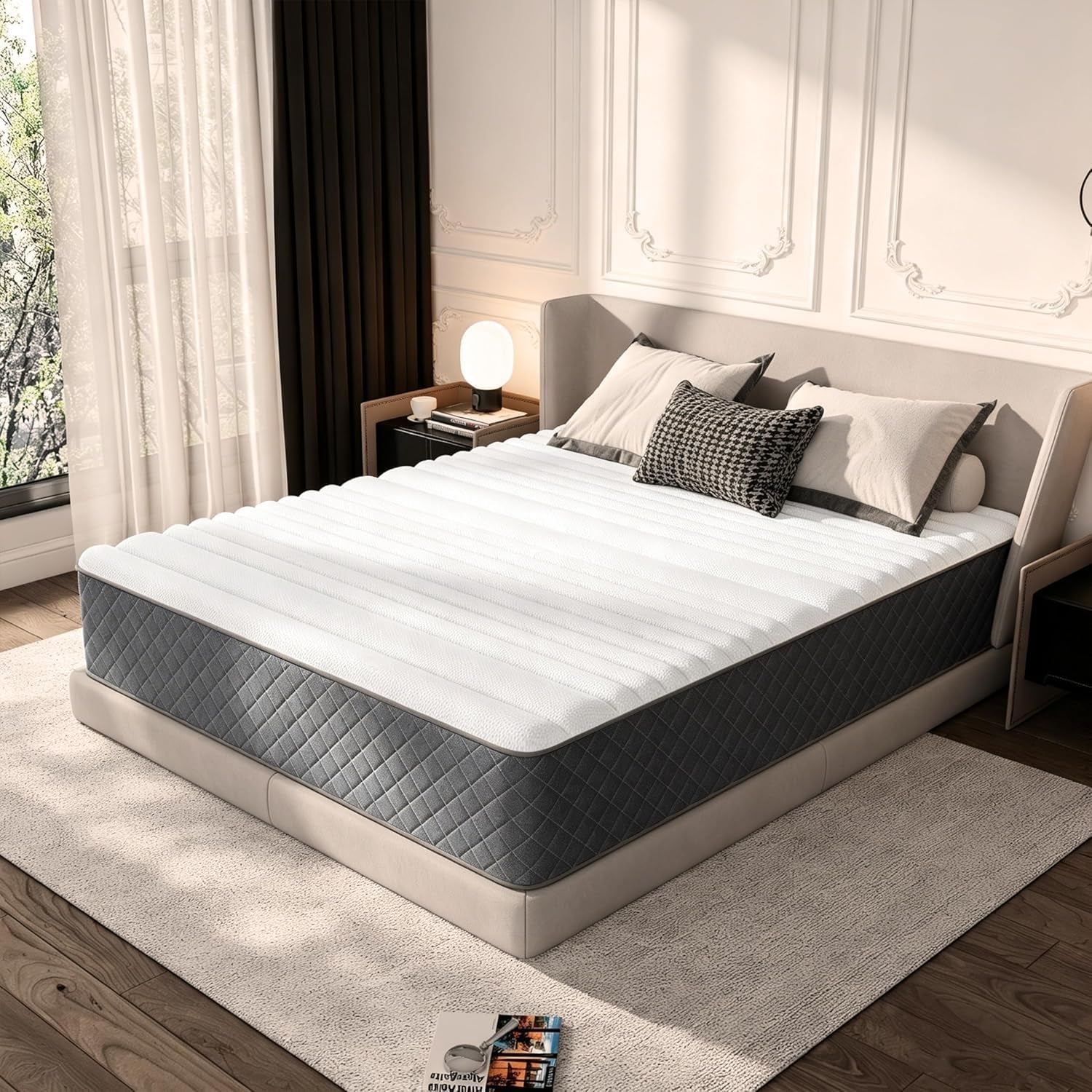 queen-mattress-12-inch-queen-size-mattress-hybrid-medium-firm