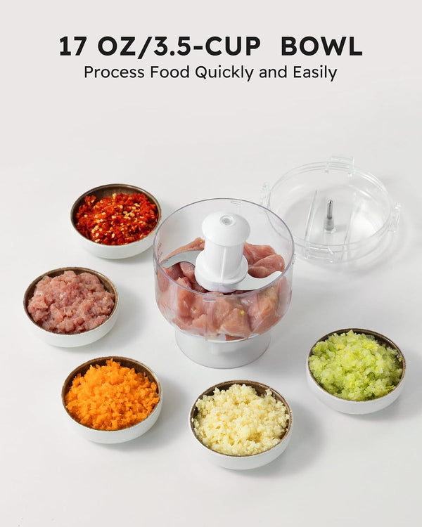 Blenders and Food Processor Combo for Kitchen, 5 in 1 Blender for Shakes and Smoothies, Meat Chopped, Grinding & More, 40 Oz Jar & 17Oz Cup with To-Go Lid, Stainless Steel Silver4