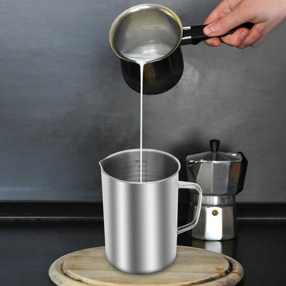 Large Stainless Steel Measuring Cup, 34Oz / 1000Ml / 4 Cups4