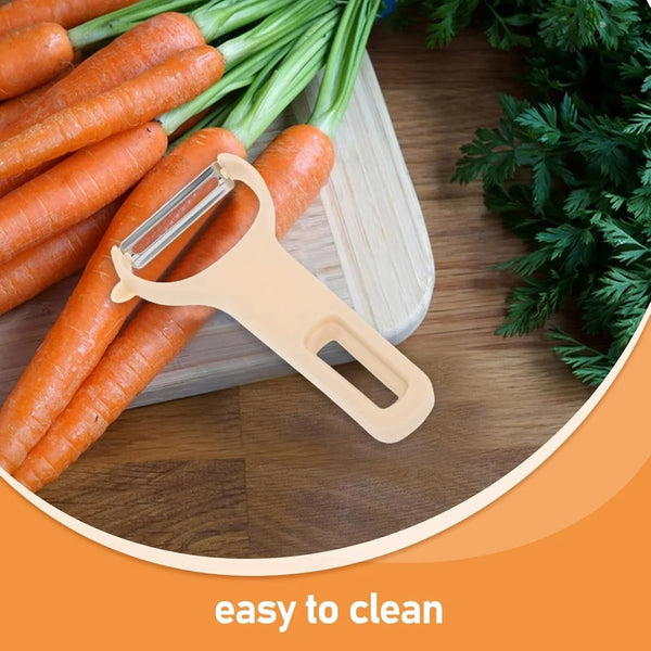3Pcs Stainless Steel Vegetable Peeler Set with Ergonomic Handle, Multifunctional Food Slicer and Potato Grater for Kitchen Cooking and Fruit Vegetable Preparation9