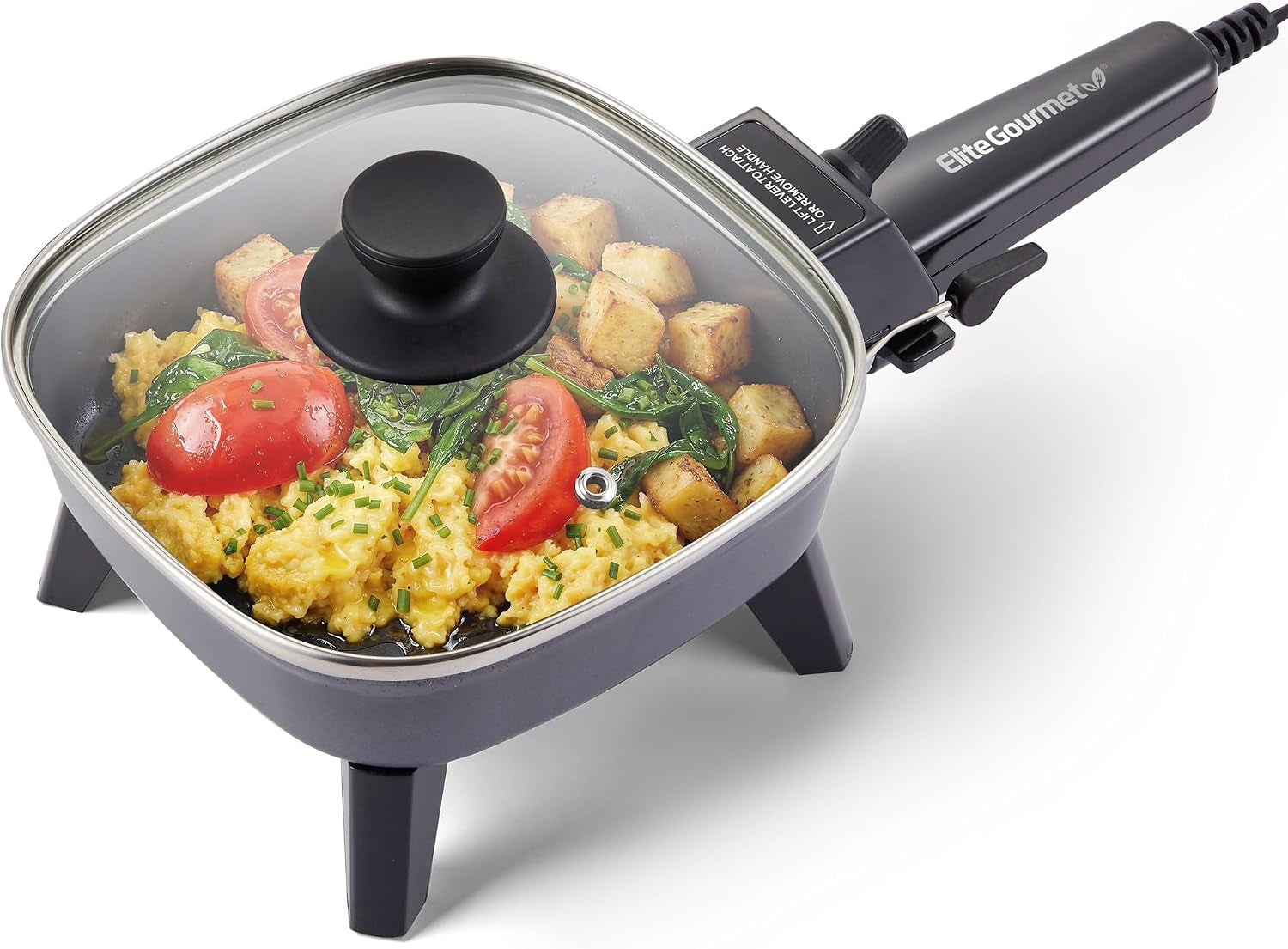 efs059-personal-compact-electric-skillet-7-600w-black-portable-cooker-with-removable-handle-nonstick-surface-tempered-glass-lid-adjustable-temperature-rapid-heating