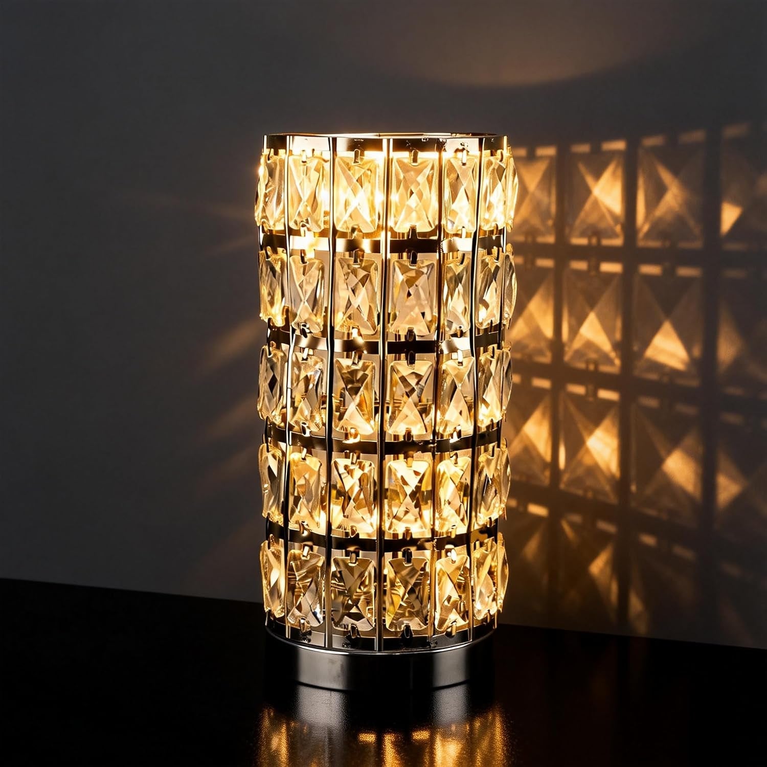 cylinder-crystal-table-lamp-chrome-warm-glow-usb-ports-led-bulb
