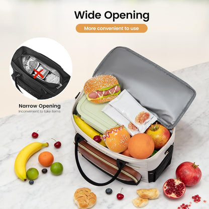 Insulated Lunch Box for Women,Large Adult Lunch Cooler Bag Women5