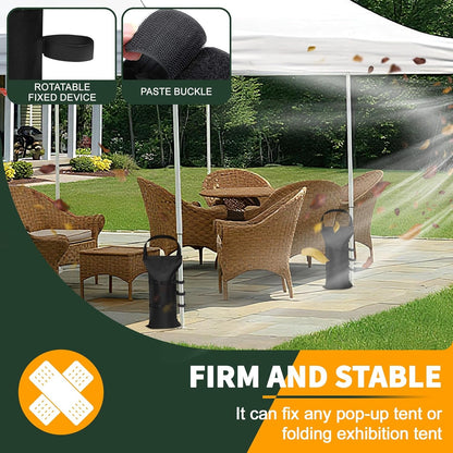 Canopy Weights Sand Bags for Weight,120 LBS Pop up Tent Weights,47X24Cm,Sandbags for Gazebo,Tent,Garden Umbrella,Weights Bag Set of 4 (Without Sand)2
