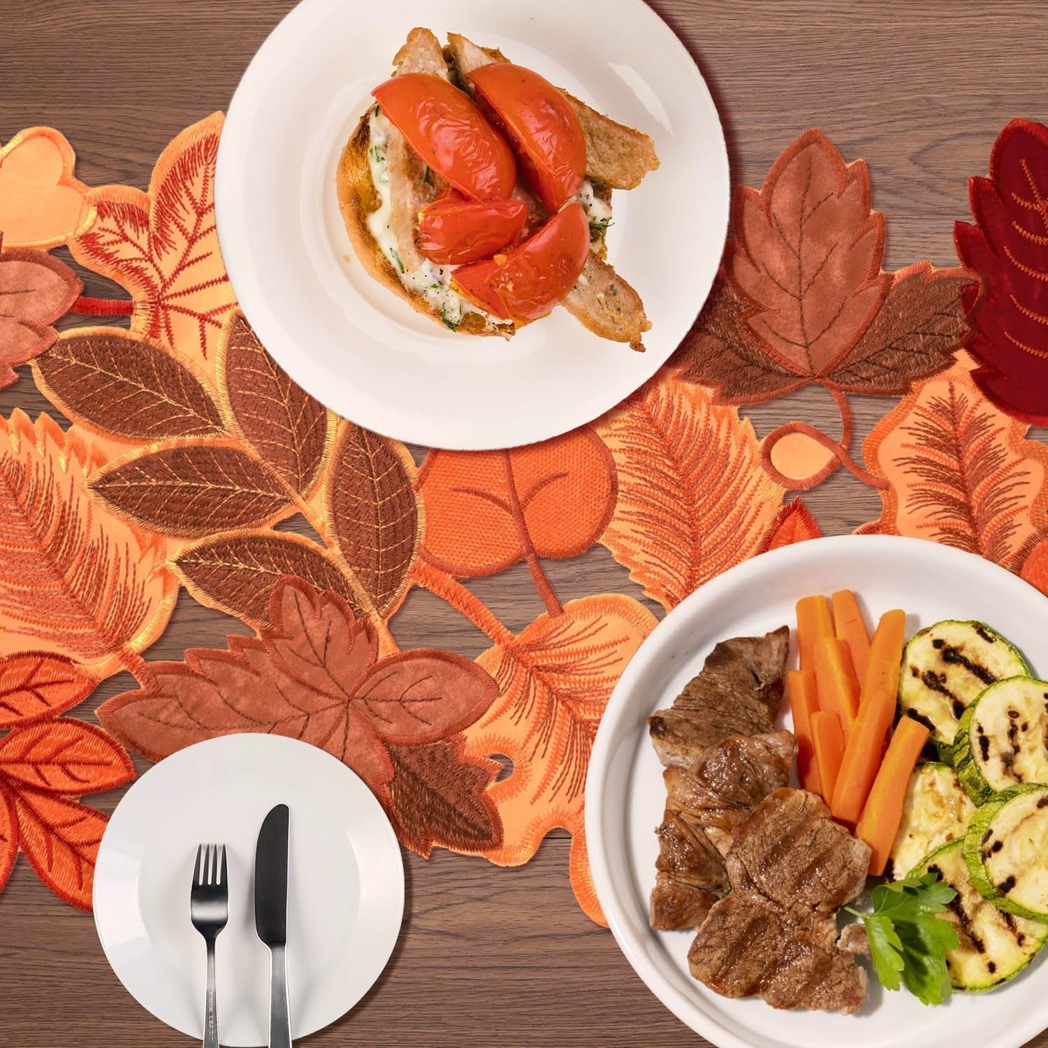 fall-table-runner-72-inches-long-autumn-maple-leaf-embroidered-runner