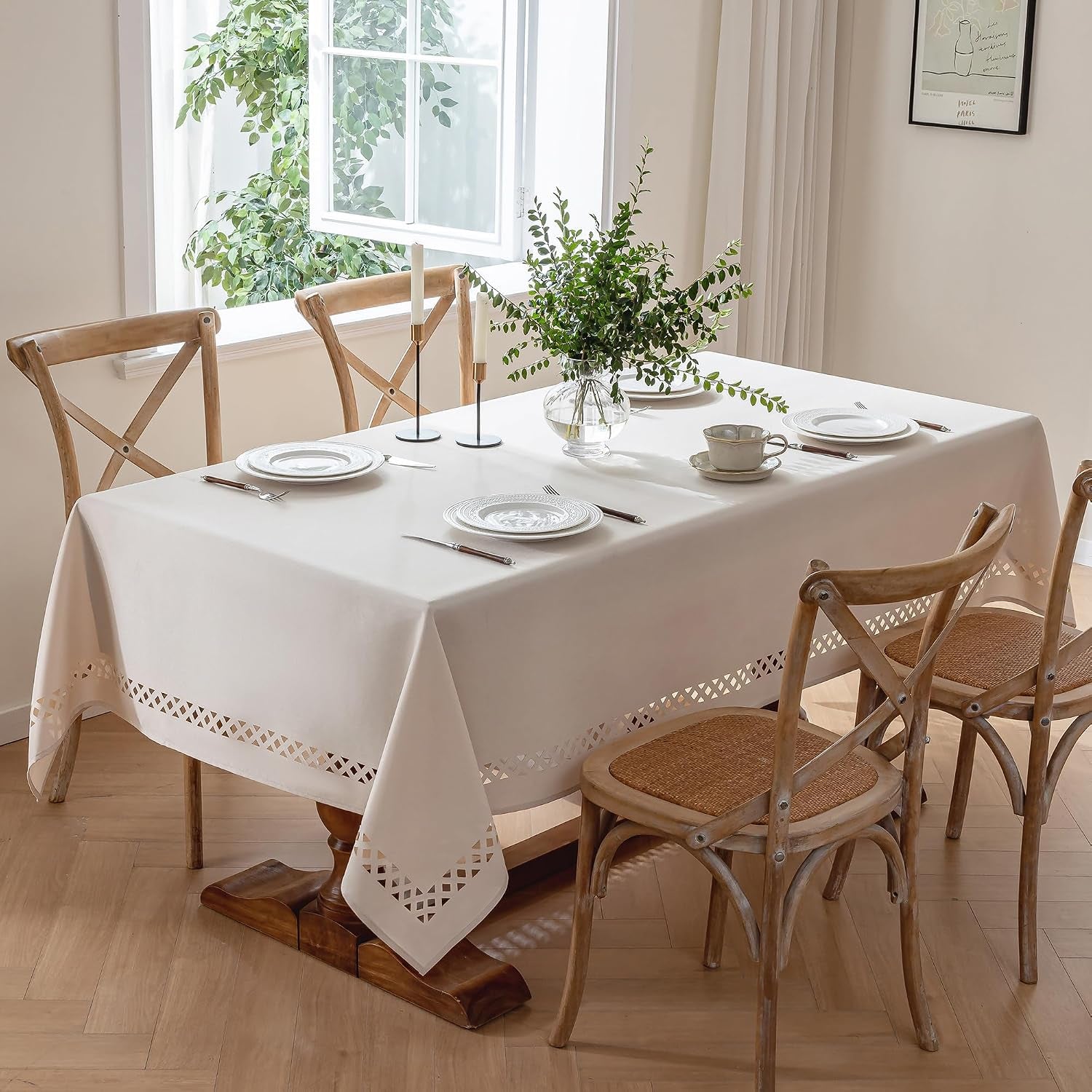 rectangle-linen-polyester-tablecloth-with-decorative-cutouts-waterproof-tablecloth-wrinkle-free-spring-farmhouse-dining-tables-cover-for-dining-party-camping-55-x-70-inch-beige