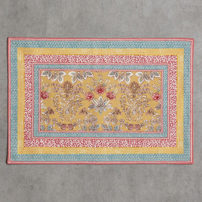 Placemats Set of 4 Reusable 100% Cotton (13"X19")8