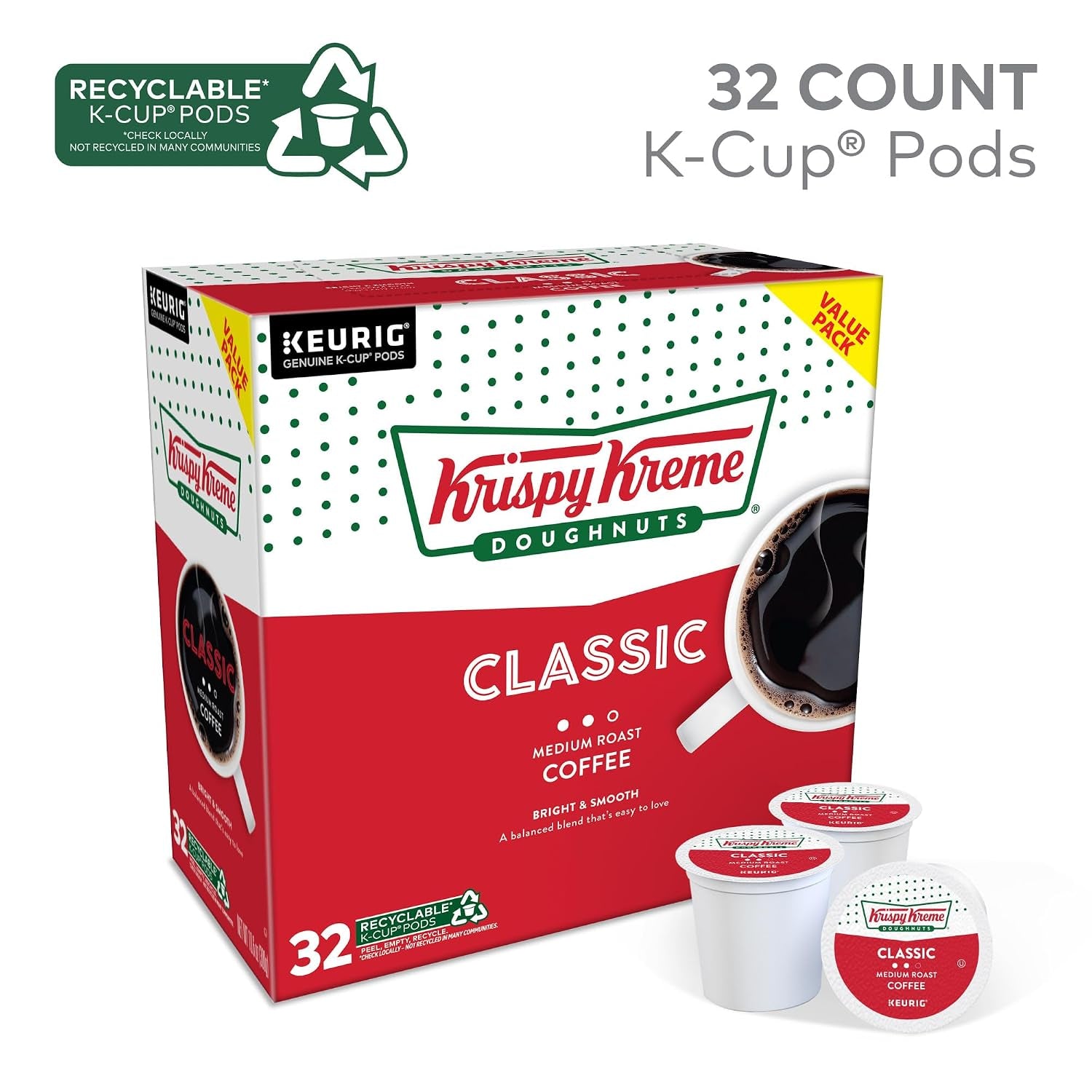 classic-single-serve-keurig-k-cup-pods-medium-roast-coffee-32-count