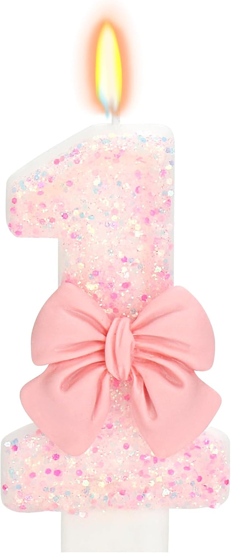 pink-bow-number-1-birthday-candle-1st-birthday-decorations-girl