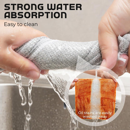 Multipurpose Wire Dishwashing Rags, 2024 New Scrubbing Wire Dishwashing Rags Non-Scratch Wire Dishcloth, Premium Metal Wire Dishwashing Cloth Scrubs Cleans for Dishes, Sinks (5 Pcs)4