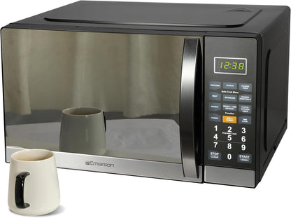 MWG1191SB 1.1 Cu. Ft. Microwave with Built-In Grill Function, 1100W Power, Stainless Steel, LED Timer Display, 11 Power Levels, 9 Preset Cooking Options, Removable Glass Turntable, Child Lock2