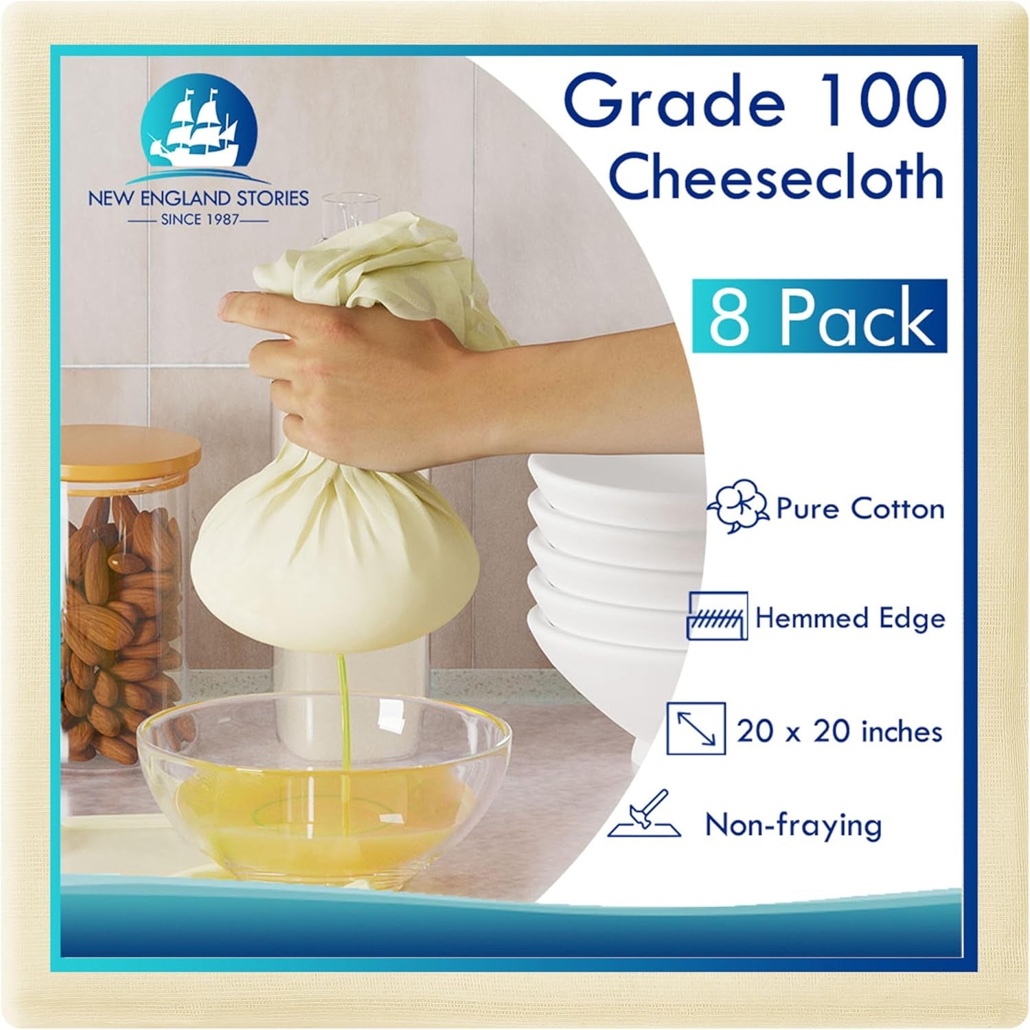 8-pcs-reusable-cheesecloth-grade-100-20x20-inch-hemmed-cheese-cloth-for-straining-craft-100-cotton-unbleached-cloth-strainer-for-cooking-baking-juicing-cheese-making