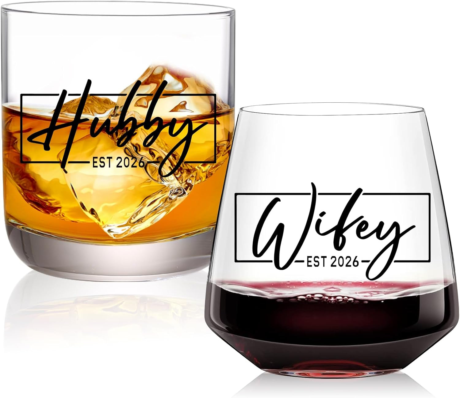 wedding-gifts-for-couples-2026-hubby-wifey-wine-whiskey-glass-set-bridal-shower-gifts-for-bride-and-groom-newly-married-gifts-for-him-and-her-mr-and-mrs-gifts-his-and-hers-glass