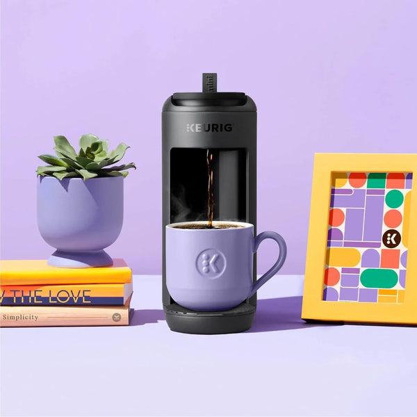 K-Mini Mate Single Serve K-Cup Pod Coffee Maker, Brews up to 12 Oz Cup, Compact Portable Coffee Machine for Small Spaces, Great for Dorms & Offices, Black10