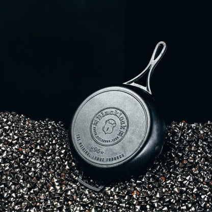 Blacklock 10.25" Triple Seasoned Cast Iron Skillet - Lightweight - Easy Cleanup - Premium Cookware9