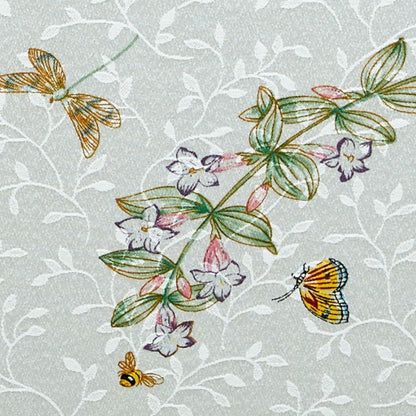 Butterfly Meadow Damask Tablecloth, Multicolor, 60" W X 120" L3