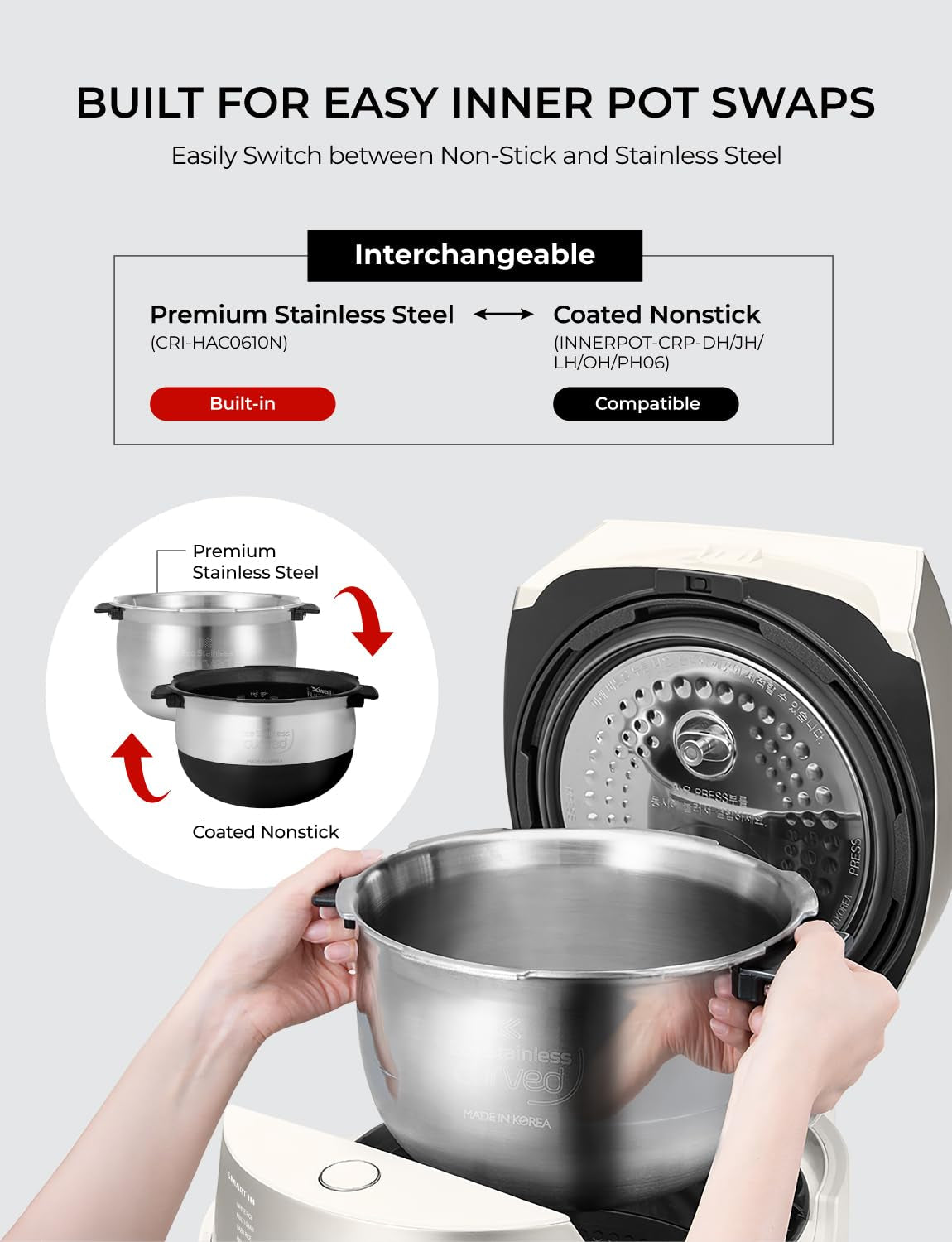 cuckoo-twin-pressure-induction-rice-cooker-12-cup-cooked-crp-lhtar0609fw-6-cup-uncooked-capacity-full-stainless-steel-inner-pot-21-menus-12-19-minute-turbo-white-rice-auto-clean-made-in-korea