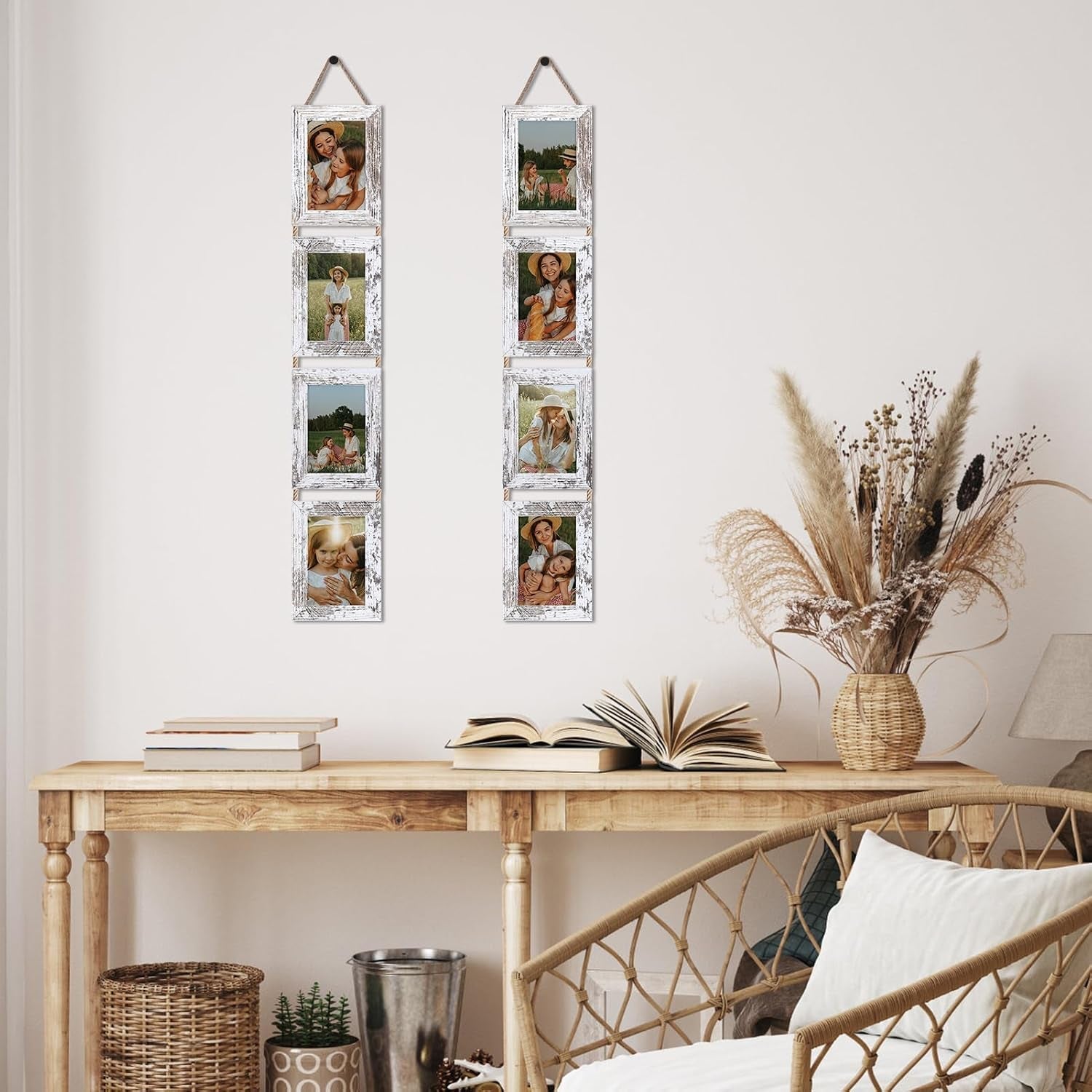4x6-hanging-collage-picture-frames-set-of-2-8-opening-vertical-frame-made-to-display-4-by-6-inch-photo-for-wall-decor-distressed-white