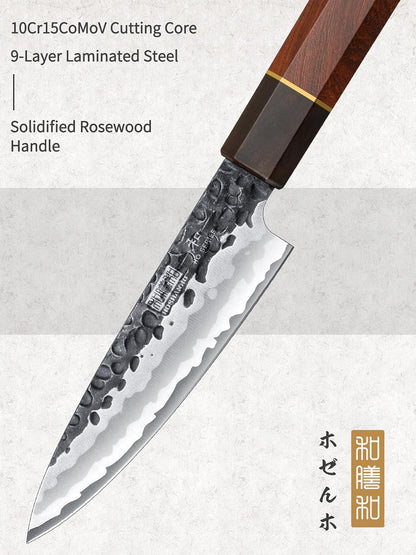 Paring Knife 3.75", Razor Sharp Fruit Knife for Peeling & Coring2