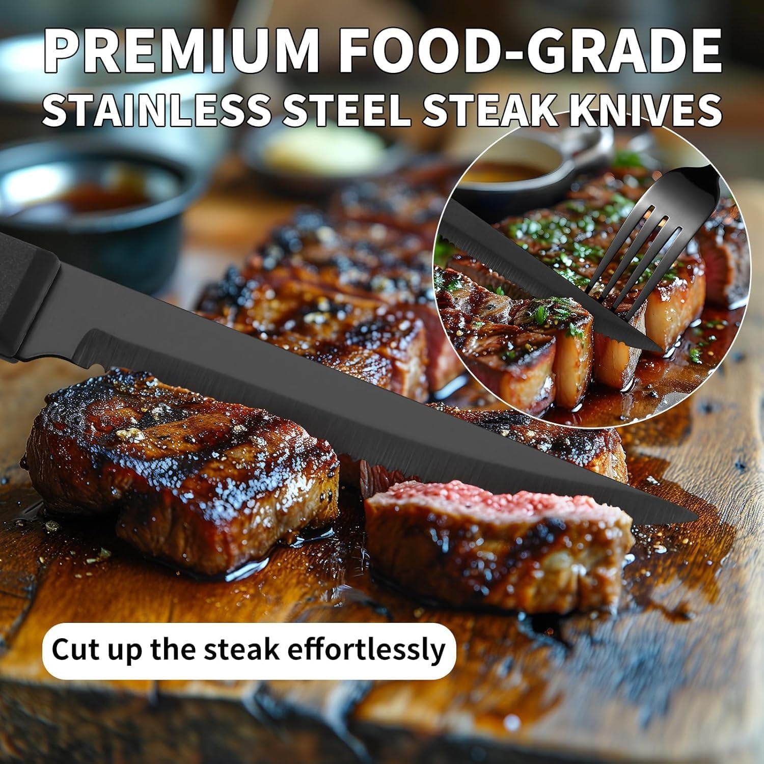 24-piece-black-silverware-set-with-steak-knives-black-stainless-steel-flatware-set-for-4-food-grade-tableware-cutlery-set-rust-proof-mirror-polished-dishwasher-safe