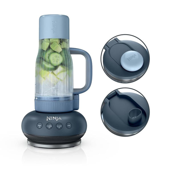 Ninja Blendboss Personal Blender, 26Oz Tumbler, 1200PW, DB301CYBRN | 1200-Peak-Watt Blendboss Crushes Ice to Snow. 26-Oz Leakproof Travel Tumbler W/ Chug Spout. Auto-Iq, Dishwasher Safe.1