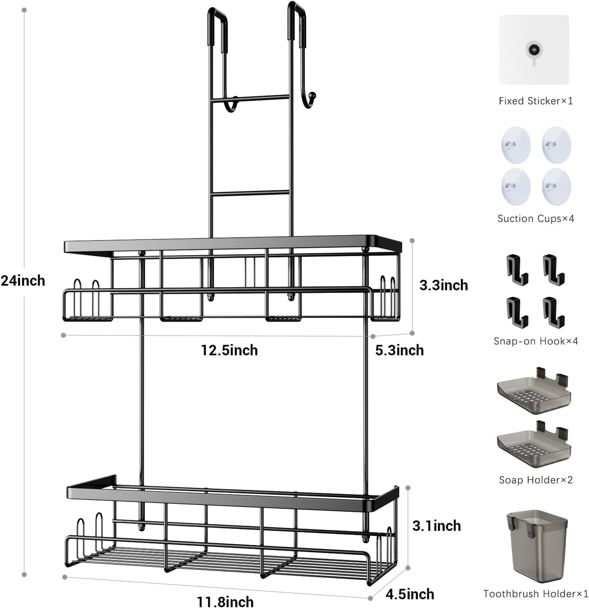 over-the-door-shower-caddy-hanging-no-drill-rustproof-shower-organizer