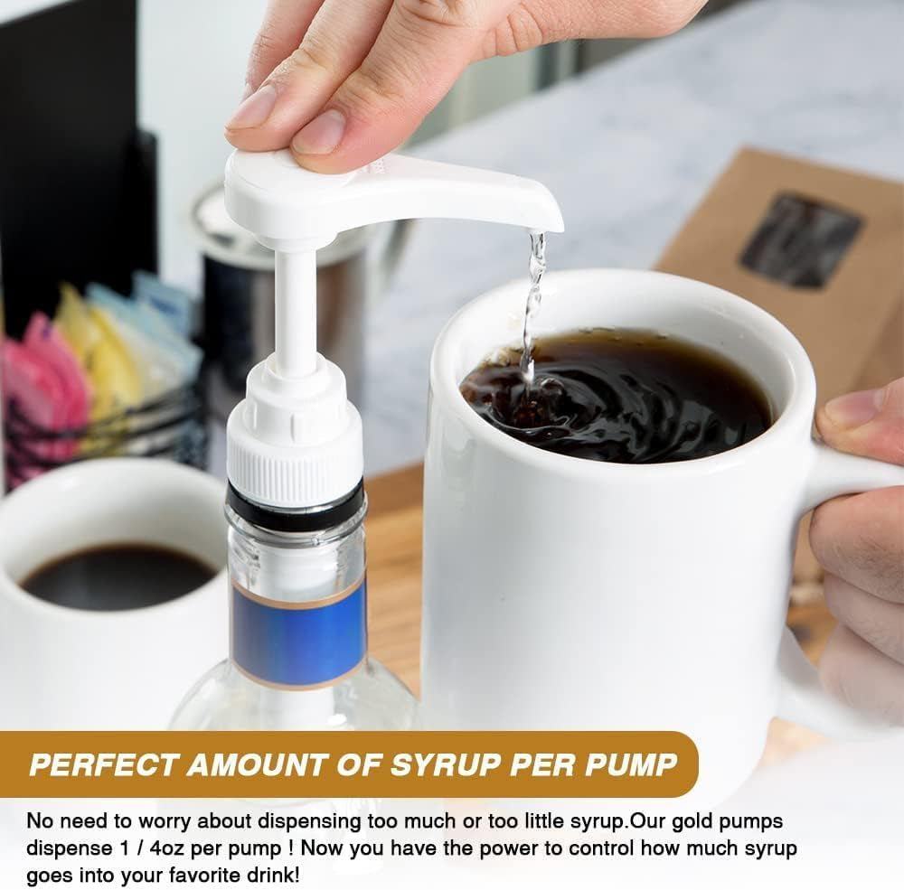 10-pcs-gold-coffee-syrup-pump-compatible-with-25-4oz-750ml-bottles