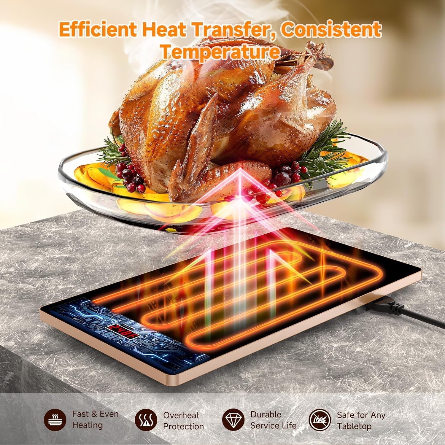 electric-warming-tray-4-in-1-food-warmers-for-parties-buffet-with-10-temp-settings-and-timer-33x15-glass-surface-warming-mat-for-food-modular-buffet-hot-plates-for-catering-and-gatherings-33x15-glass-surface-warming-mat-for-food-10-temp-settings-and-timer-modular-buffet-hot-plates-for-catering-and-gatherings