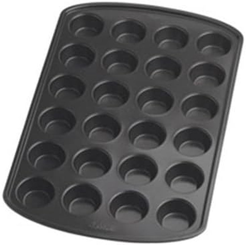 gold-non-stick-muffin-pan-made-without-pfas-24-cup-non-stick-steel-with-scratch-resistant-coating-resists-warping-extended-handles-dishwasher-safe-perfect-for-cupcakes