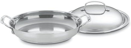 725-30D Chef'S Classic Stainless 12-Inch Everyday Pan with Dome Cover, Silver3