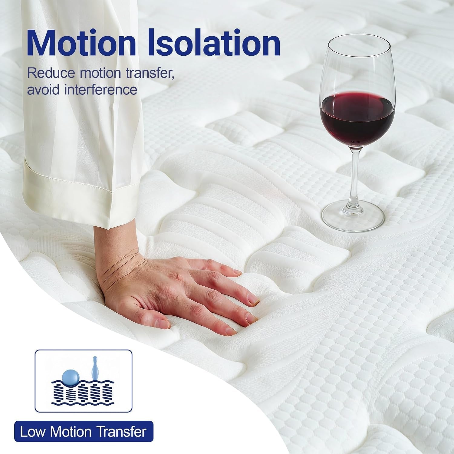 full-size-mattress-12-inch-firm-hybrid-memory-foam-mattress