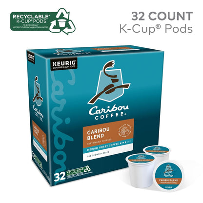 Caribou Blend, Keurig Single-Serve K-Cup Pods, Medium Roast Coffee, 32 Count(Pack of 1)3
